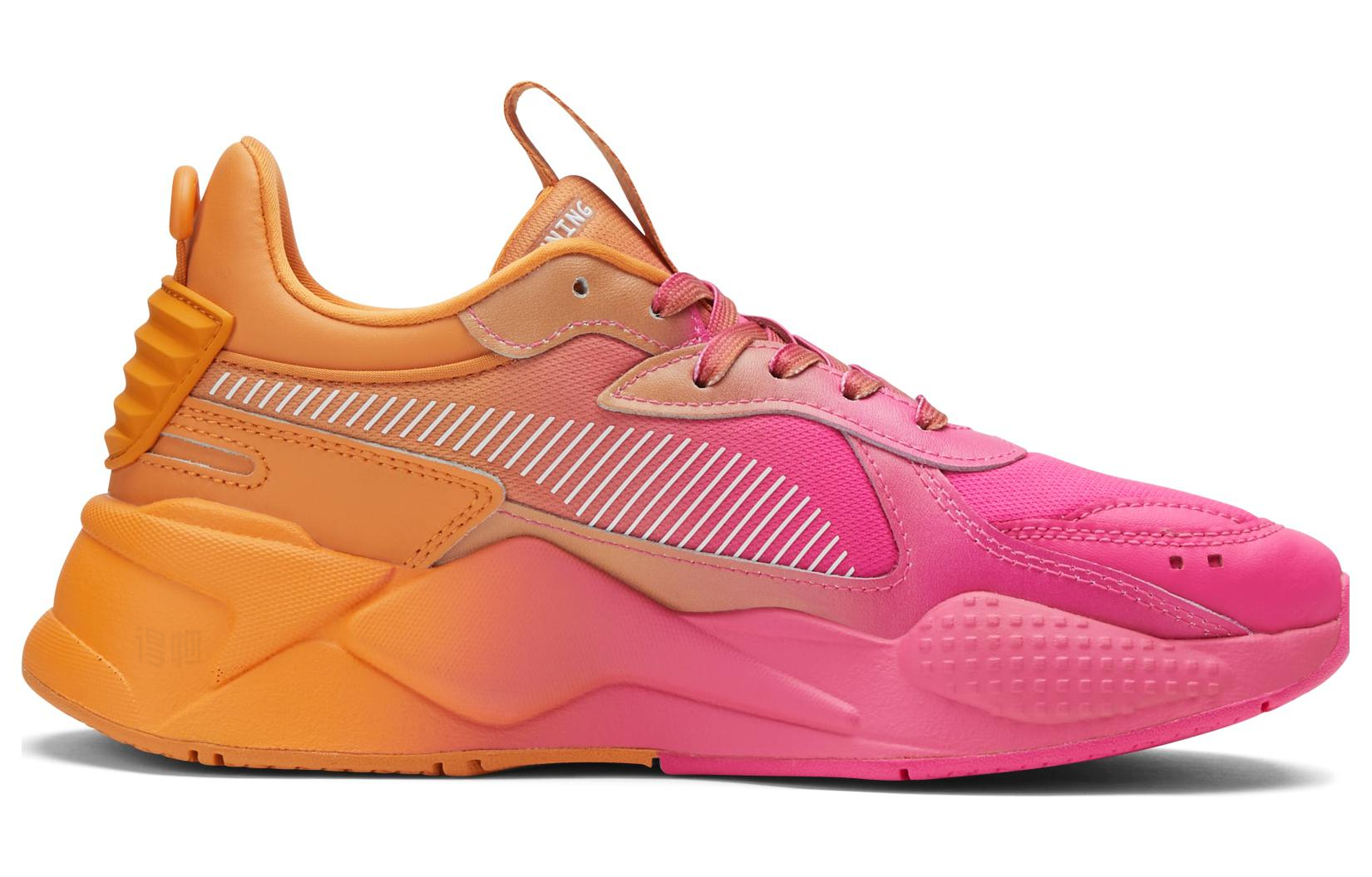 Женские кроссовки PUMA RS-X Faded (желто-розовые) — фото 2