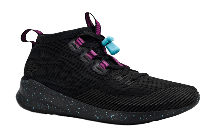 Женские кроссовки New Balance New Balance NB Cypher (черно-розово-зеленые) — Чёрный / розовый / зелёный — фото 2