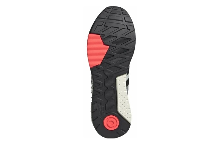 Кроссовки adidas originals ZX 2K 4D (зелено-серо-красные) — фото 5