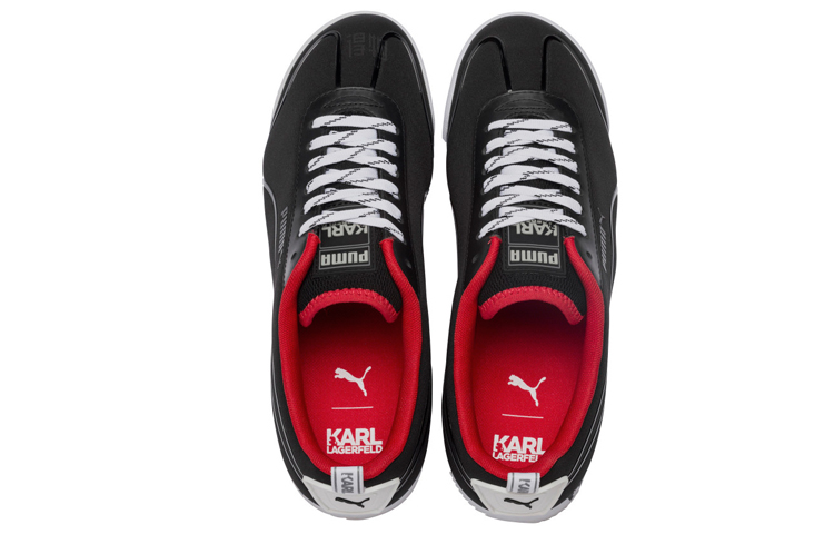 Женские кроссовки PUMA Roma Amor Karl (черные) — фото 4