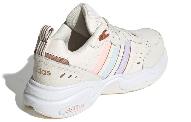 Женские кроссовки adidas neo Strutter (бежевые) — фото 4