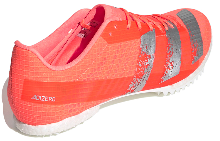 Мужские кроссовки adidas Adizero MD (розово-серые) — Розовый / серый — фото 5