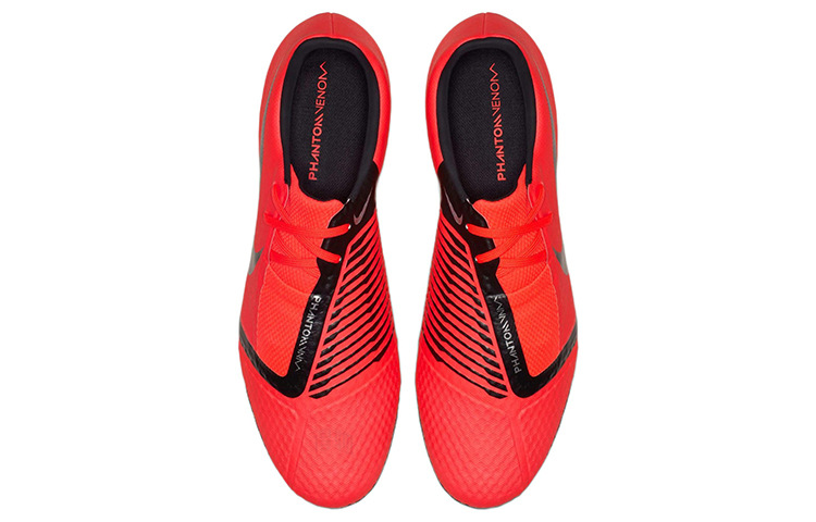 Мужские бутсы Nike Phantom Venom Acadamy AG (красно-черные) — фото 2