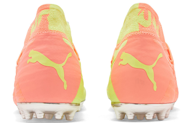 Мужские кроссовки PUMA Future 5.1 Netfit (оранжево-желтый) — фото 4