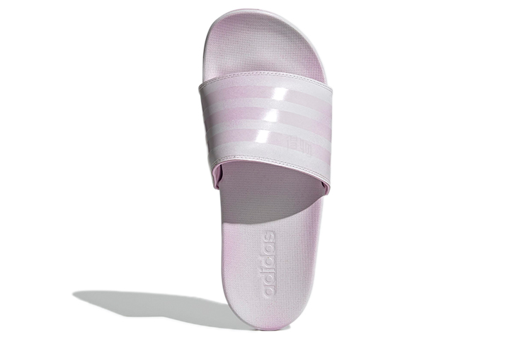 Женские шлепанцы adidas Adilette Comfort (фиолетовые) — Фиолетовый — фото 5