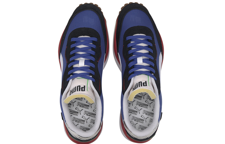 Кроссовки PUMA Style Rider Play On (сине-черные) — фото 4