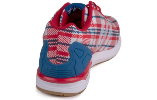 Мужские кроссовки CLOT x adidas originals ZX Flux 'Clot' (бело-красно-синие) — Белый / красный / синий — фото 4
