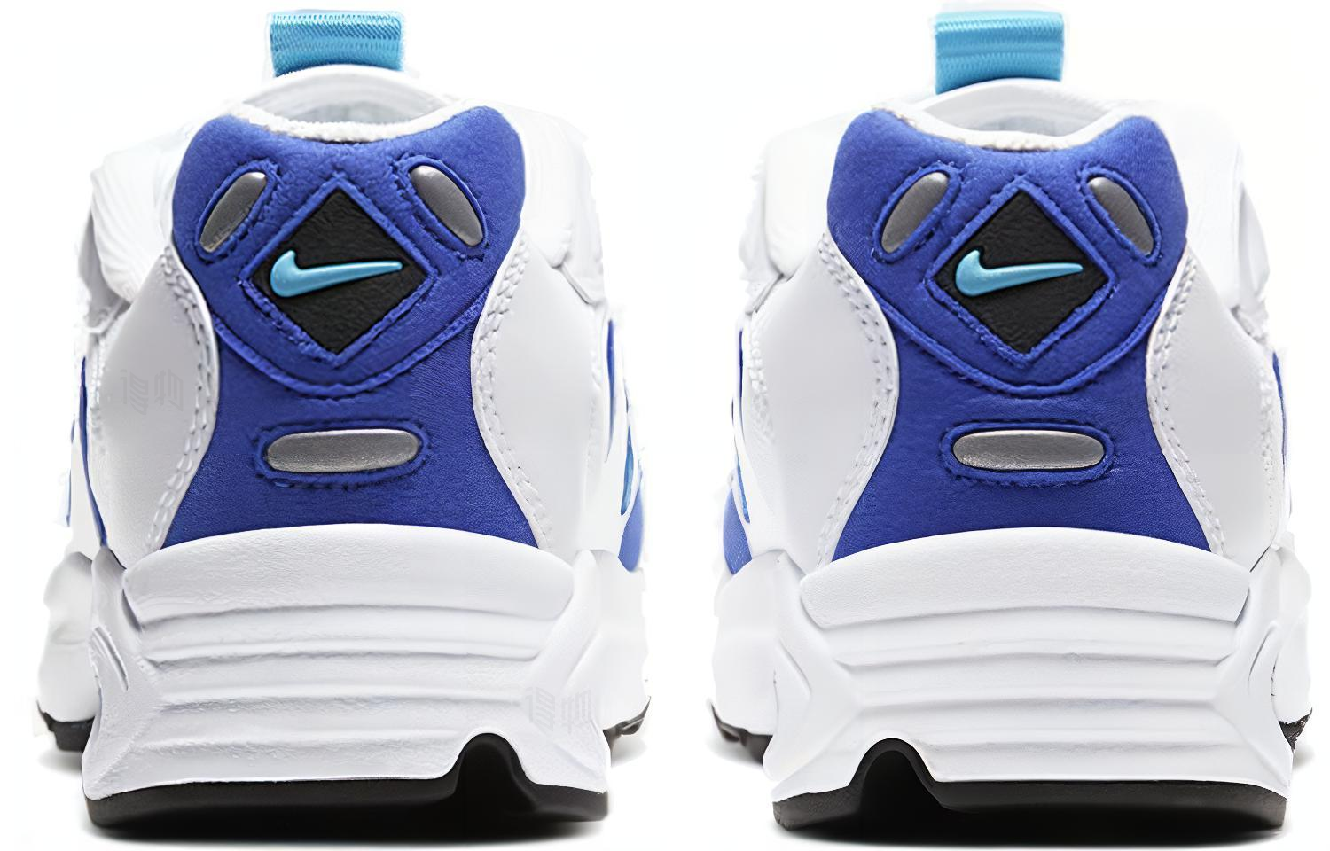 Мужские кроссовки Nike Air Max Triax 96 (бело-голубые) — фото 4