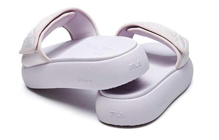 Женские шлепанцы Fila FUSION DONUT DX (розово-белые) — 冰澜花 — фото 5