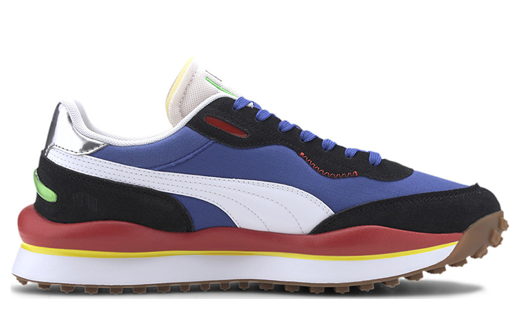 Кроссовки PUMA Style Rider Play On (сине-черные) — фото 2