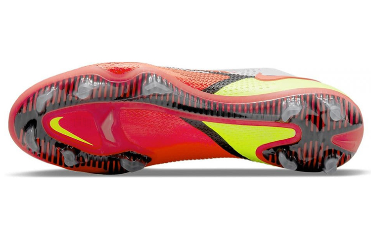 Мужские футбольные бутсы Nike Phantom GT 2 Elite (бело-красные) — Белый / красный — фото 6
