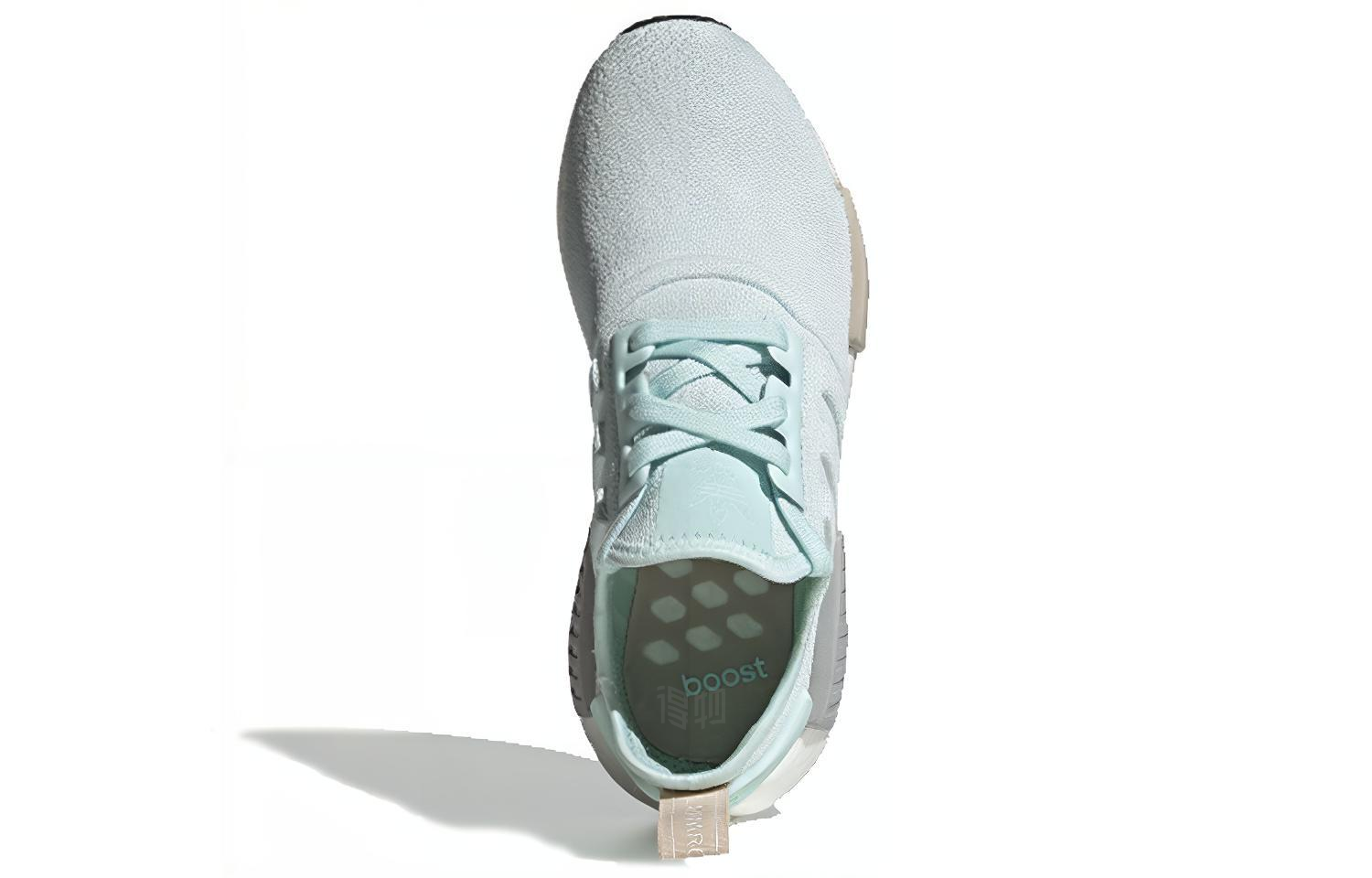 Женские кроссовки adidas NMD_R1 (зеленые) — 薄荷绿 — фото 3