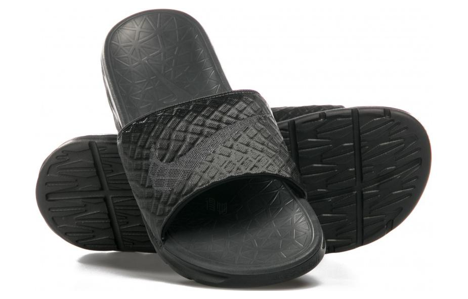 Шлепанцы Nike Benassi Solarsoft (черные) — фото 5