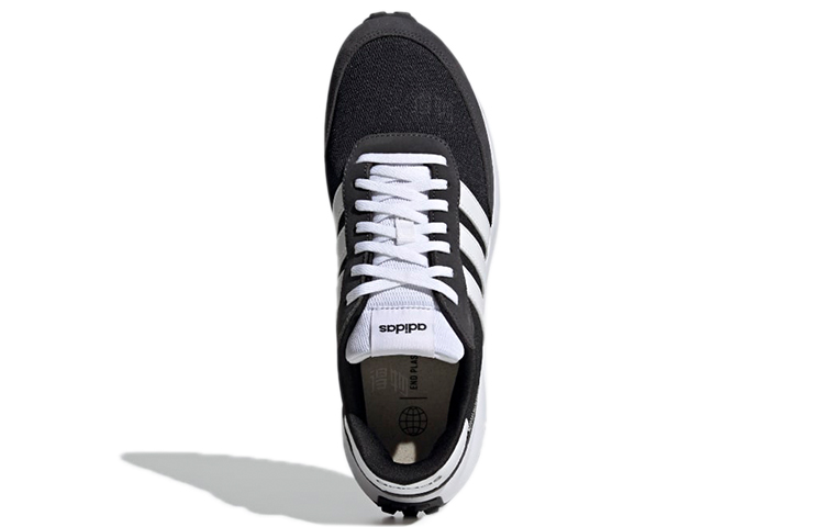 Мужские кроссовки adidas neo Run 70S (черные) — Чёрный — фото 5