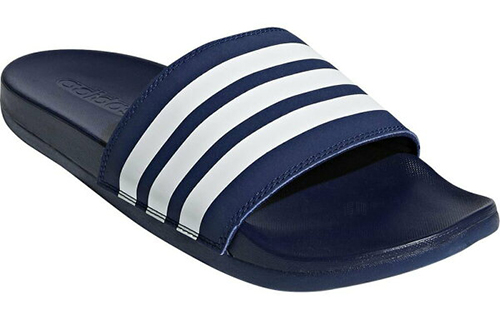 Шлепанцы adidas Adilette (сине-белые) — фото 3