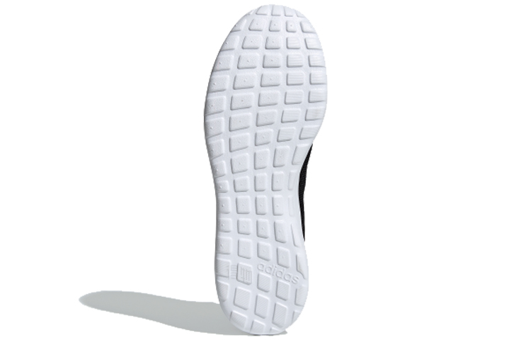 Мужские кроссовки adidas Lite Racer Cln (черно-белые) — Чёрный / белый — фото 6