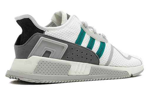 Кроссовки adidas originals EQT Cushion ADV (бело-зеленые) — фото 4