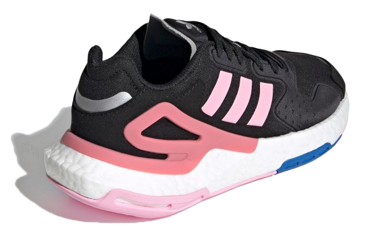 Женские кроссовки adidas originals Day Jogger (черно-розовые) — фото 4