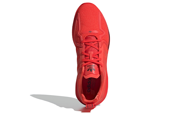 Кроссовки adidas originals ZX 2K Flux (красные) — Красный — фото 5