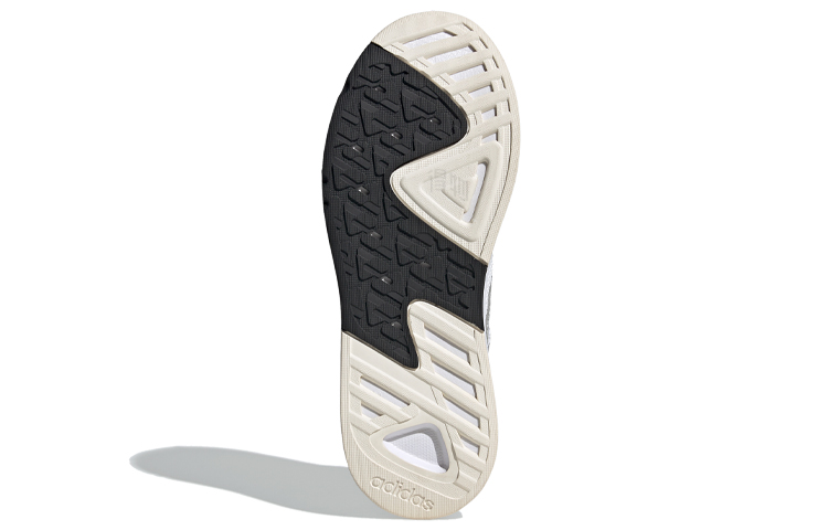 Мужские кроссовки adidas neo Futureflow Cc (бежевыйбелый / черный / серый) — Бежевыйбелый / чёрный / серый — фото 6