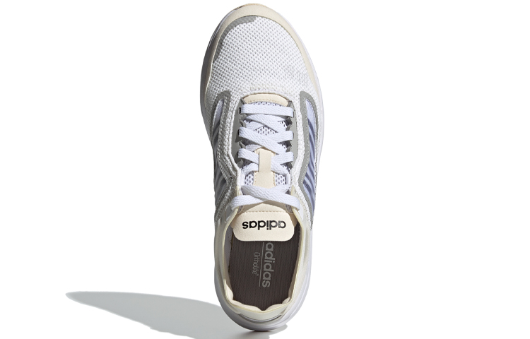 Мужские кроссовки adidas neo Futureflow Cc (бежевыйбелый / черный / серый) — Бежевыйбелый / чёрный / серый — фото 5