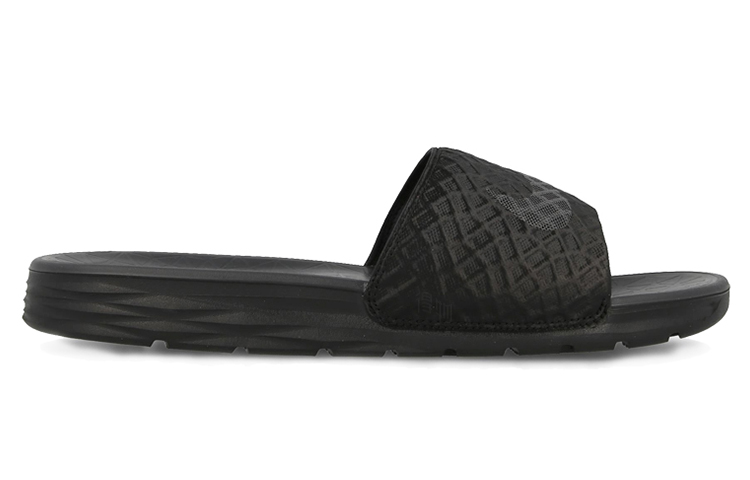 Шлепанцы Nike Benassi Solarsoft (черные) — фото 2
