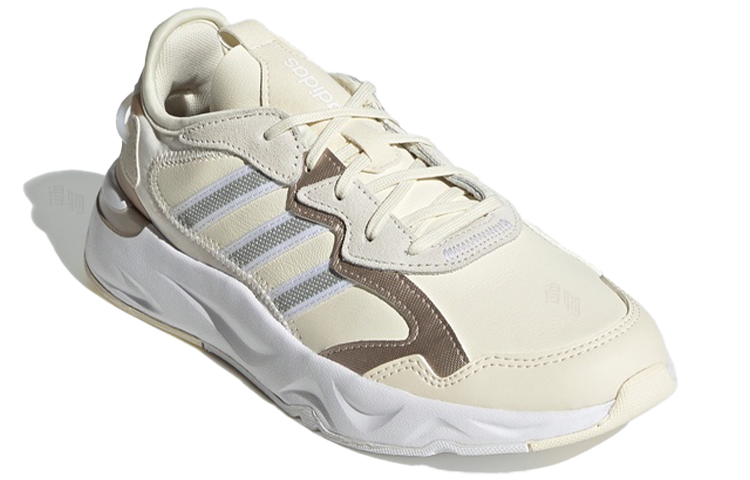 Женские кроссовки adidas neo Futureflow (бежевый / желтый / коричневый) — Бежевый / жёлтый / коричневый — фото 3