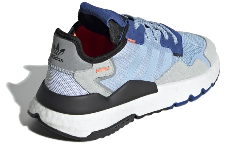 Женские кроссовки adidas originals Nite Jogger (сине-серый) — фото 3