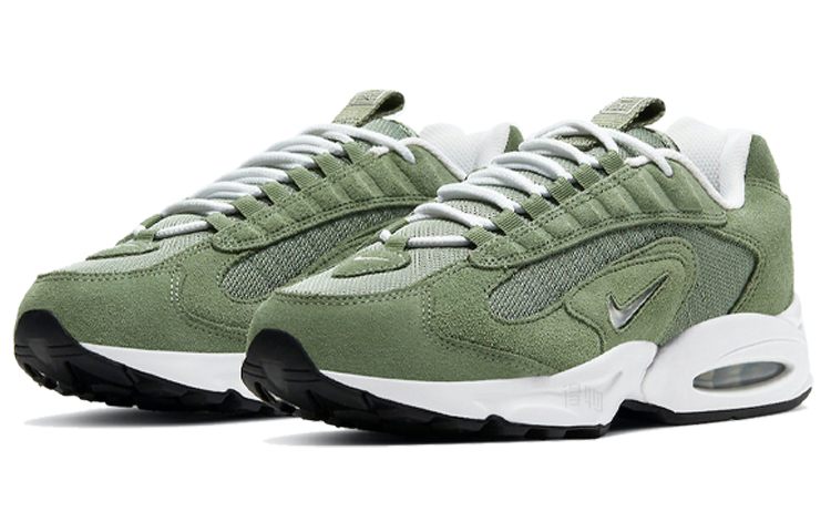 Мужскиекроссовки Nike Air Max Triax (бело-зеленые) — фото 2