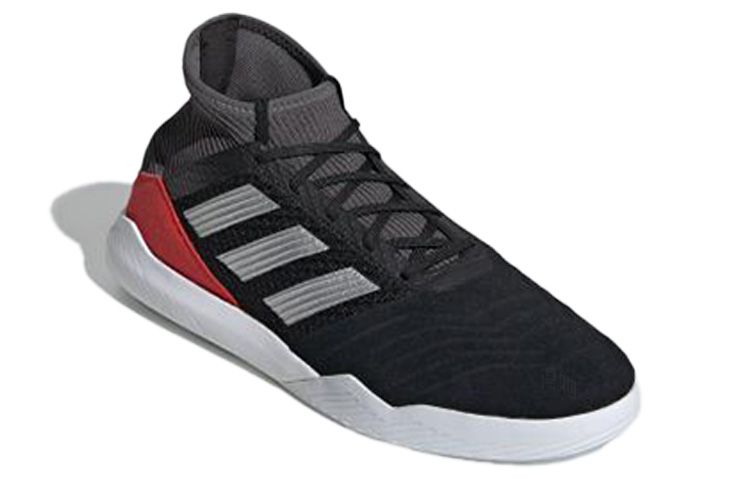 Мужские кроссовки adidas Predator19.3 TR IC/IN (черно-серо-красные) — фото 3