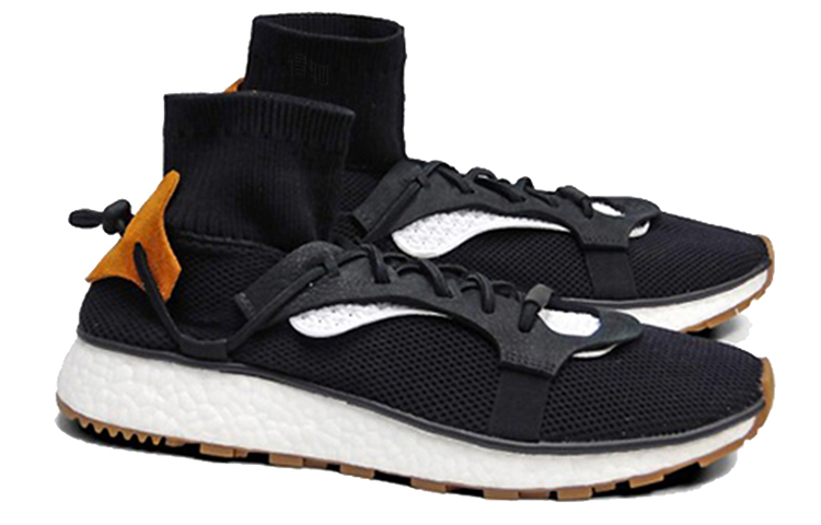 Кеды alexander wang x adidas originals Run Black (черный) — фото 3