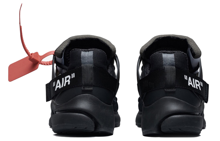 Кроссовки OFF-WHITE x Nike Air Presto 2.0 (черные) — фото 5