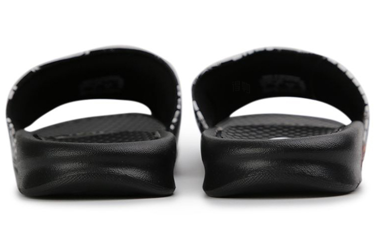 Шлепанцы Nike Benassi JDI Print JDI Print (черно-зеленый) — фото 4