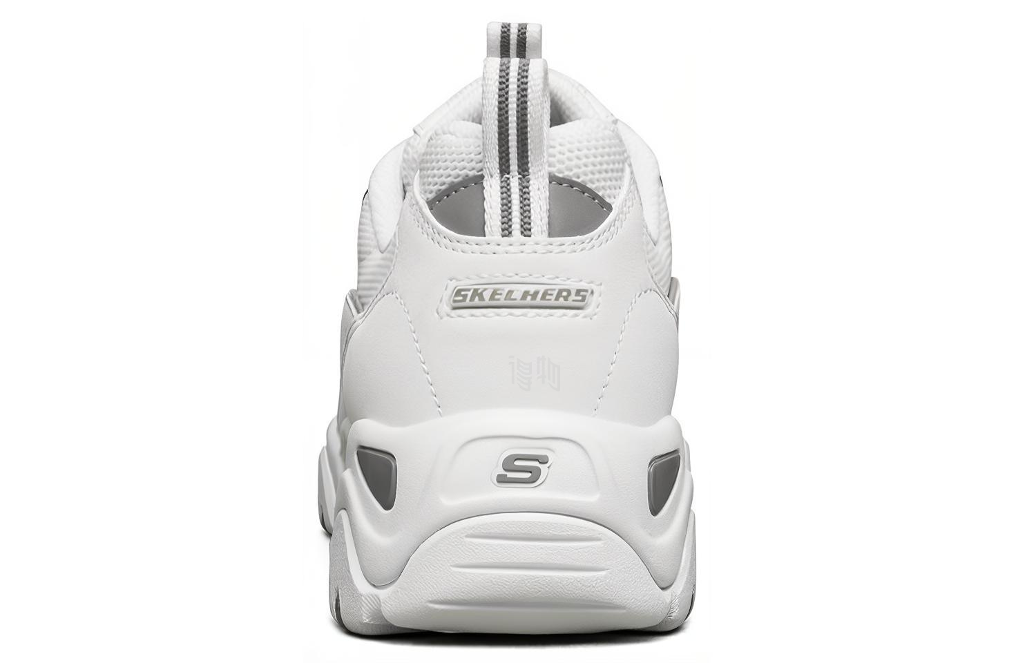 Женские кроссовки Skechers D'LITES 2.0 (белые) — Белый — фото 4
