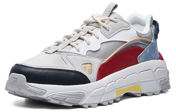 Мужские кроссовки Fila Skyrunner (бело-красно-черные) — фото 2