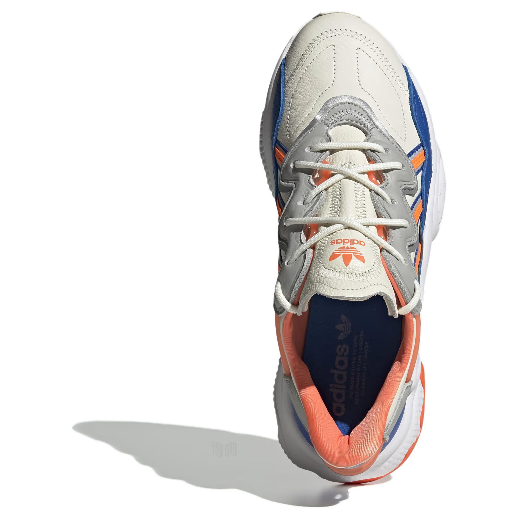 Мужские кроссовки adidas originals Ozweego (мультиколор) — Оранжевый / синий / белый — фото 5