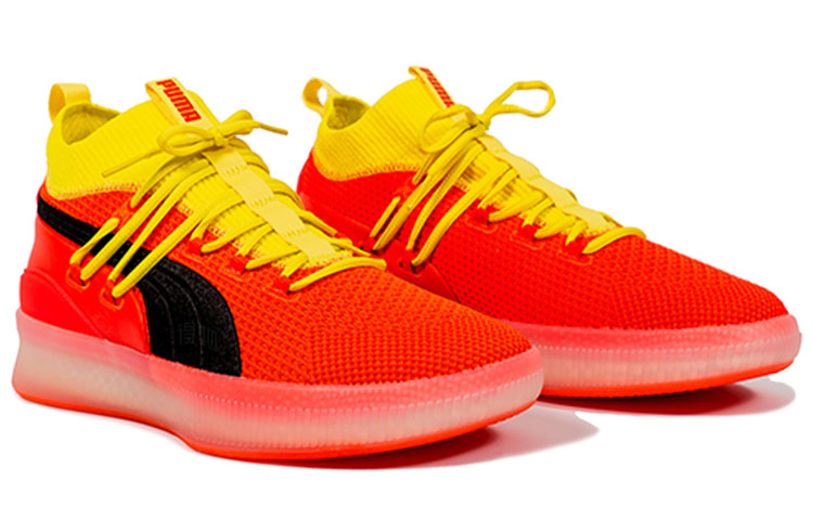 Кеды PUMA Clyde Court Disrupt Red Blast (красные) — фото 3