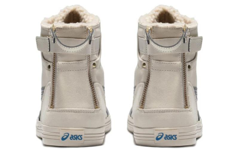 Мужские кеды ASICS Double Clutch (светло-коричневые) — фото 4