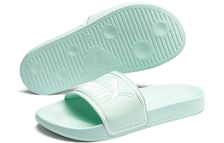 Шлепанцы PUMA Leadcat FTR (синие) — фото 4