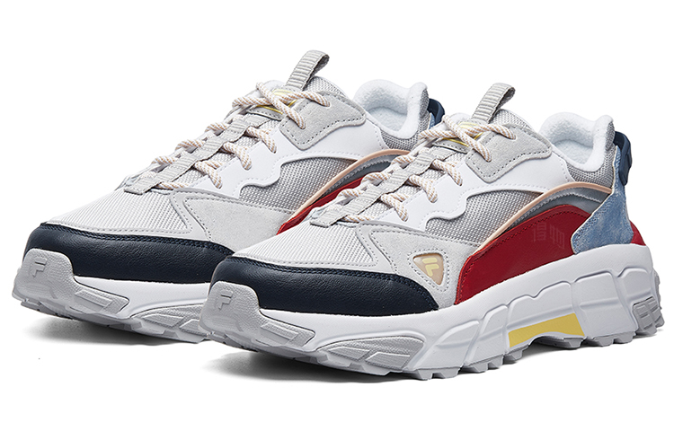Мужские кроссовки Fila Skyrunner (бело-красно-черные) — фото 3