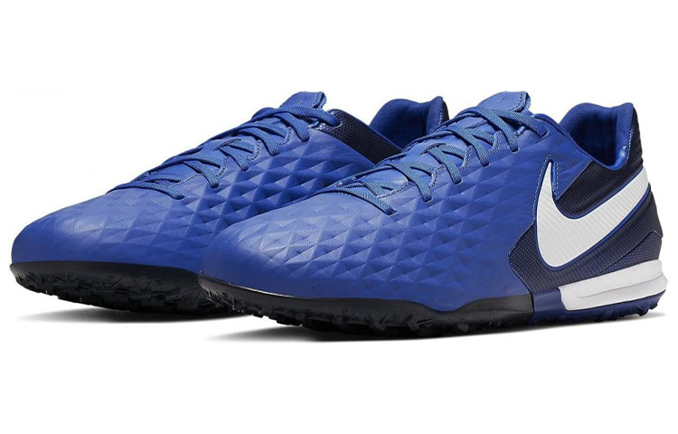 Мужские кроссовки Nike Tiempo Legend 8 PRO (синие) — фото 3
