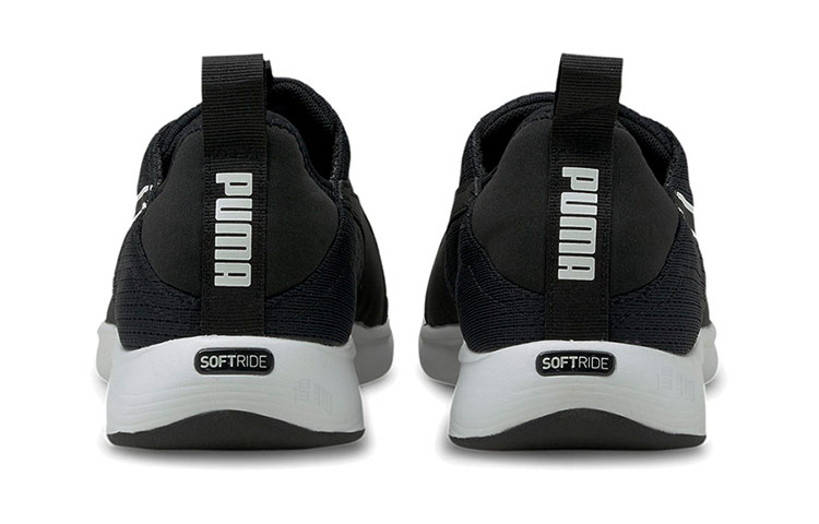 Мужские кроссовки PUMA Softride Vital Repel (черно-белые) — Чёрный / белый — фото 4