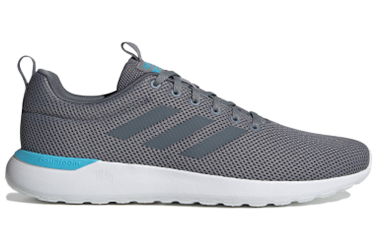 Мужские кроссовки adidas Neo Lite Racer Cln (серо-белые) — фото 2
