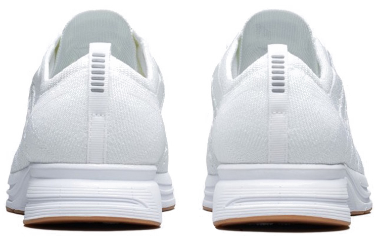Кроссовки Nike Flyknit Trainer White Gum (белые) — Белый — фото 4