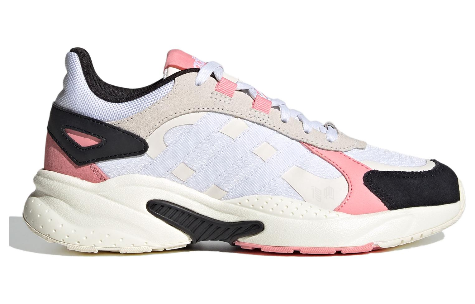 Женские кроссовки adidas neo Crazychaos Shadow (бело-бежевые) — фото 2