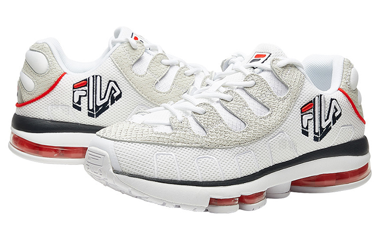 Мужские кроссовки Fila Silva Trainer (белые) — фото 4