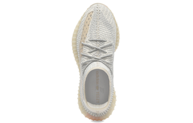 Кроссовки adidas originals Yeezy Boost 350 V2 "Lundmark" (серо-бежевые) — фото 4