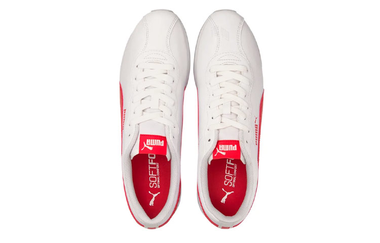 Мужские кроссовки PUMA Turin II Nl (белый с красным) — фото 4