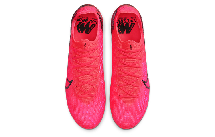 Бутсы Nike Mercurial Vapor 13 13Elite FG (черно-розовые) — Чёрныйрозовый — фото 4
