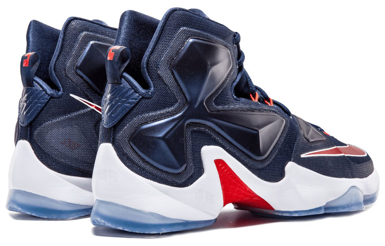 Мужские кроссовки Nike Lebron 13 (синий) — фото 3